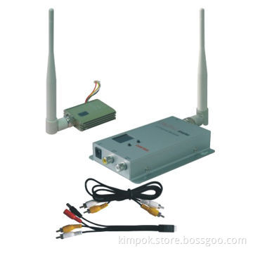 8-ch CCTV Transmitter and Receiver, 1.2G, 400mW Output Power, 800m Transmitting Distance